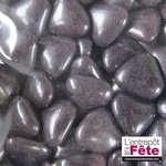 Dragées coeur au chocolat Noires