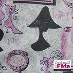 Chemin de table à motif Lady