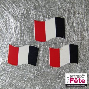 Confettis de table drapeau x16 France