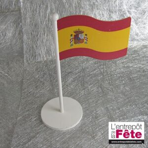 Drapeau sur pied Espagne