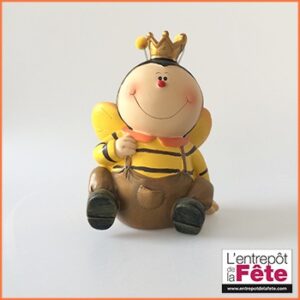Tirelire Abeille Couronne
