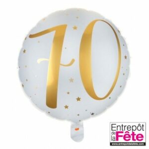 BALLON ALU FUSEE - L'Entrepôt de la Fête