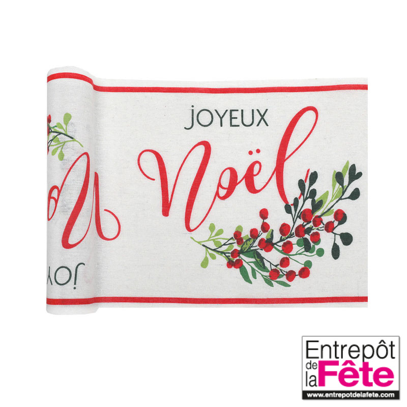 Une table de Noël verte - L'Entrepôt de la Fête