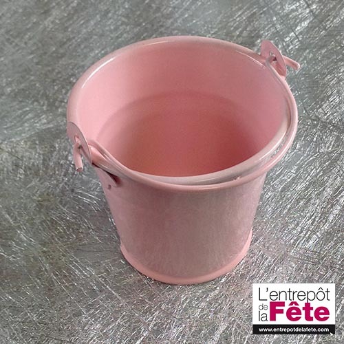 Mini seaux Rose - L'Entrepôt de la Fête