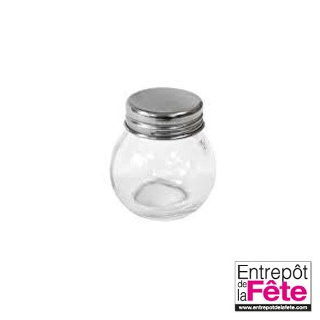 Petit pot en verre blanc - L'Entrepôt de la Fête