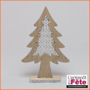 Une table de Noël verte - L'Entrepôt de la Fête