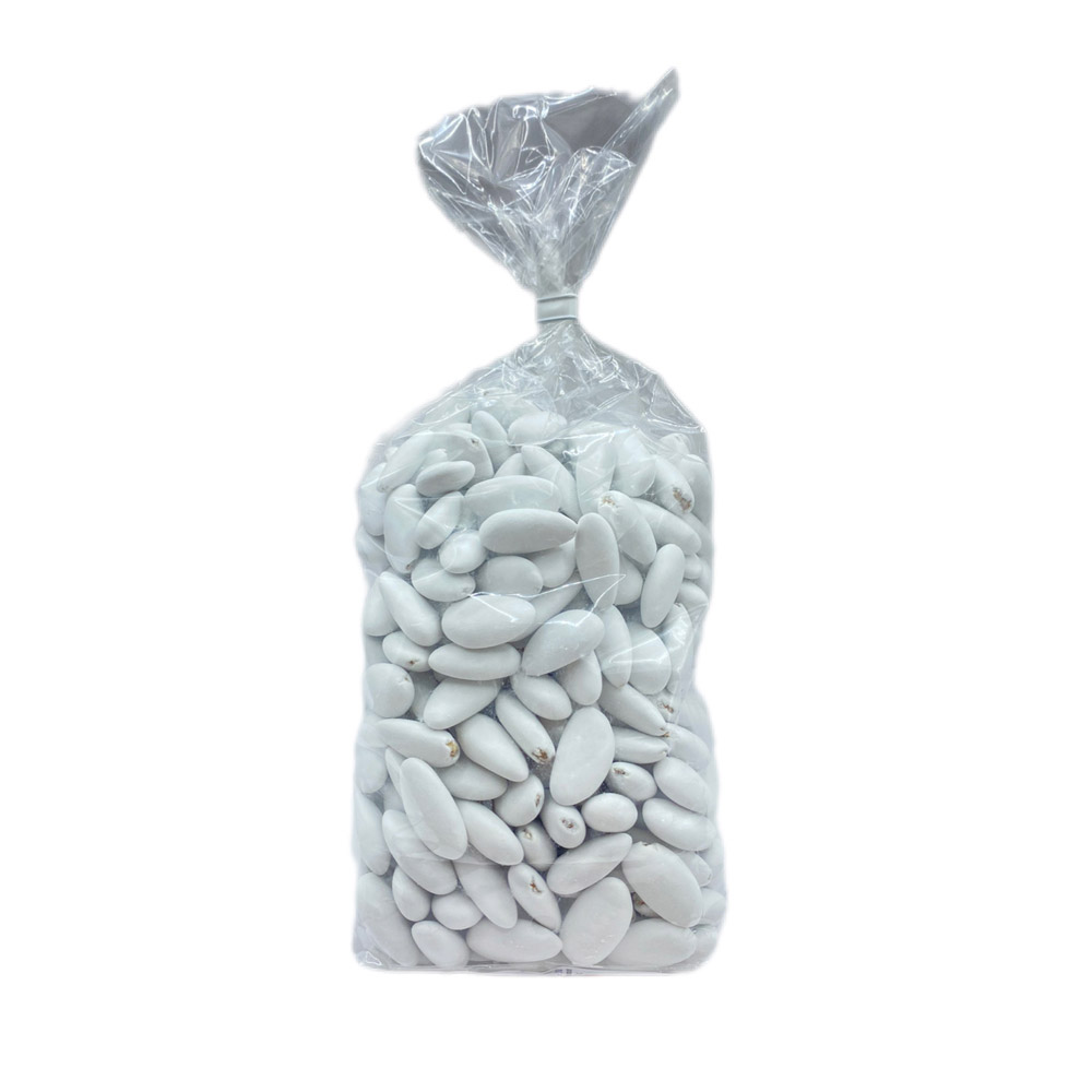 Dragées Pécou, Amandes Avola Extra, Blanc, sachet de 250g