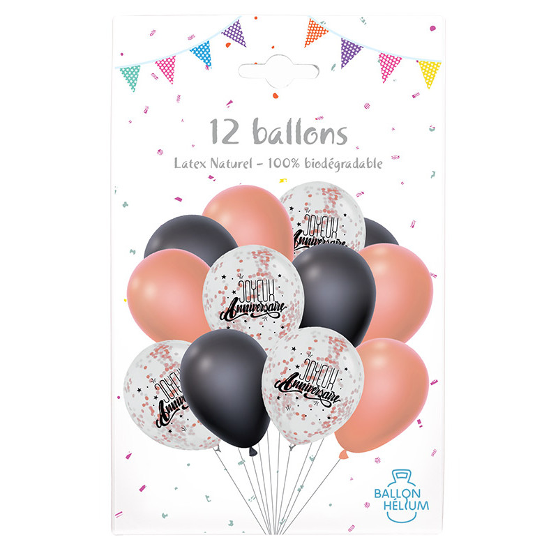 Ballon Helium Joyeux Anniversaire