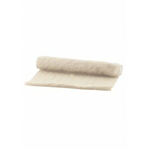 Chemin de table Tissu de coton Tarlatane Ivoire – 28 cm x 3 m