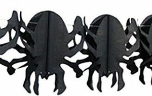 Guirlande Araignée 4 m | Décoration Halloween